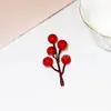 Accesorios de Frutas Rojas del Fabricante, Flores Artificiales Rojas, Cubo de la Fortuna, Frutos de Acebo, Arreglos Florales, Bayas Artificiales para el Festival de Primavera, Accesorios Decorativos