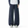 Pantalones de registro de algodón elástico de venta caliente para otoño, pantalones con remaches, nuevos pantalones de trabajo funcionales para hombre