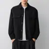 Chaqueta de Pana de Alta Gama para Hombre Mokaike, Nuevo Estilo Otoño 2026, Chaqueta para Hombre con Doble Bolsillo de Parche 81727