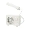 Ventilador de Mesa Luminária Duas em Uma Quarto de Estudante Desktop Ventilador Pequeno Recarregável LED Proteção para os Olhos Luminária de Mesa Estudante Estudo Escritório