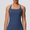 Sexy Escote en U Espalda Descubierta Deportivo Hermosa Espalda Sujetador de Yoga Secado Rápido como una Nube Ropa Exterior Chaleco a Prueba de Impactos Top de Running Fitness