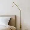 Lámpara de Pared Minimalista para Mesita de Noche de Dormitorio Lámpara Decorativa Simple Moderna Nórdica para Mesita de Noche Iluminación Creativa con Atmósfera LED