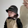 Gorro de Bebé Estilo Coreano Primavera y Otoño Delgado Lindo Oso Sombrero de Pescador Verano Exterior Protector Solar Sombrero de Sol para Bebés y Niños Pequeños