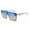 Gafas de Sol de Moda Europeas y Americanas Jamie 1917 Gafas de Sol de Una Pieza Montura Grande Montura Cuadrada para Hombres y Mujeres
