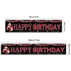 Telón de Fondo de Cumpleaños Nuevo Estilo Transfronterizo Poliéster Accesorios de Fiesta Decoración de Escena con Globos Banner de Cumpleaños Tapiz Colgante