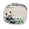 Fofo Panda Óleo Fute Garrafa Decorações de Mesa Acessórios Chaveiro Acrílico Pingente de Bolsa Pequeno Presente Atacado