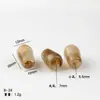 Furos Grandes e PequenosContas Gradientes de Resina com Furo Grande Pingentes de Furo Reto Acessórios para Roupas e Moda Praia Pingentes Contas Soltas Acessórios para DIY