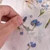 Molde de Resina de Cristal DIY de Amapola, Pegatinas de Material de Flor Variada, Materiales de Resina, Rellenos de Resina, Impresión de Resina