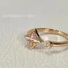 Pulseira de Cinco Flores de Jumento de Trevo de Quatro Folhas de Luxo Nova para Senhoras com Banho de Ouro Rosa Pulseira de Celebridade da Internet Dropshipping