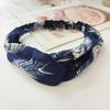 Pequeña Banda para el Cabello con Estampado Fresco Banda Elástica para el Cabello Banda para el Cabello Simple Moda Adorno para la Cabeza Lavado de Cara Maquillaje Diadema Banda Deportiva para el Cabello
