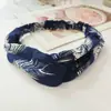 Diadema cruzada coreana transfronteriza tocado para mujer lavarse el pelo banda deportiva para el pelo diadema creativa accesorios para el pelo fabricantes venta al por mayor