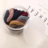 Anillos Sencillos para el Cabello de Estilo Coreano Combinan con Todo Banda de Cuero Headwear Popular en Internet Diadema para Cola de Caballo de Adulto Banda de Goma