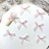 Cinta de organza con encaje para manualidades, lazo pequeño, accesorios para ropa, decoración de uñas, ropa interior y zapatos.