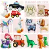 Producto Nuevo Más Vendido Botón de Pie Perro Corgi Husky Perro de Orejas Grandes Perro Mascota Tema Primer Cumpleaños Globo de Papel de Aluminio