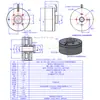 Nuevo en Stock 2804 Motor sin escobillas DC Imán de Neodimio BLDC Eje Hueco Rotor Externo Ilimitado Motor de Gimbal FOC