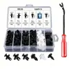 Caixa com 100 Peças de Clips para Carros, Parafusos de Expansão Universais para Para-choque, Para-lama, Painel da Porta, Interior