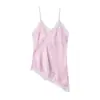 Exportación Transfronteriza Estilo Europeo y Americano Verano 2025 Nuevo Sexy Encaje Decorativo Estilo Ropa Interior Tirantes Top Interior