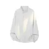 Sudadera Retro Americana de Media Cremallera y Cuello Alto para Hombre, Nueva Colección Primavera 2026, Tejido Pesado, Corte Holgado, Chaqueta Superior para Pareja para Hombres