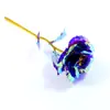 Rosas de Papel de Oro de Colores Brillantes de 24K para Madres y Parejas Regalos del Día de San Valentín Chino Fabricantes de Flores Simuladas Venta al por Mayor