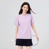 Camiseta Antibacteriana de Secagem Rápida 7A de Verão para Casal, Masculina e Feminina, Adequada para Esportes, Casa, Corrida ao Ar Livre, Camada de Base da Moda Manga Curta Venda por Atacado