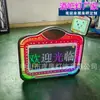 Letrero de mano luminoso feliz cumpleaños Pantalla LED Letrero de valla Letrero de letra Bar KTV Atrezzo de ambiente Personalización