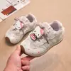 Zapatos Casuales para Niñas Estilo Dulce 2026 Nuevas Llegadas de Otoño Zapatos de Princesa para Niñas Adorno de Encaje Suela Suave Zapatos Deportivos de Lunares