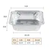 Bandeja de Papel de Aluminio para Freidora de Aire Cuadrada Engrosada Bandeja para Hornear Caja de Papel de Aluminio Horno de Cocina Bandeja de Papel de Aluminio para el Hogar Bol de Papel de Aluminio
