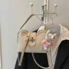 2026 Nova Bolsa de Mão Casual Estilo Simples com Fivela de Trava Design de Nicho Tendência para Mulheres, Bolsa Transversal Versátil Jovem de Luxo Leve