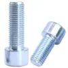 Tornillos hexagonales galvanizados grado 8.8, tornillos hexagonales de cabeza cilíndrica, tornillos de cabeza de copa, pernos, tornillos para máquina