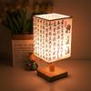 Nueva Lámpara de Mesita de Noche Retro Chinoiserie Dormitorio Estudio B&B Zen Chinoiserie Luz de Noche Casa de Té Poesía Antigua Lámpara de Mesa Caligrafía