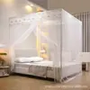 Mosquitero para Habitación de Casa con Estructura Pintada de Pie, Puerta Única, Totalmente Cerrado, Doble, para Camas de 1.5m, Nuevo Modelo 2025