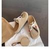 Sapatos Birkenstock de Canguru Outono 2026 Novos Estilosos com Contas Color-Blocking Cadarço para Uso Externo Aumento de Altura Slip-On Mules Sapatos Femininos