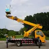 Fábrica 27m Qingling Veículo com Braço Curvo Oficina de Manutenção de Iluminação Pública Plataforma de Trabalho em Altura Plataforma Elevatória Elétrica com Braço Curvo