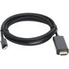 Cable adaptador tipo c a hdmi conexión Macbook cable para TV Convertidor HD USB3.1 a 1.8 m