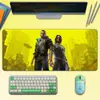 Cyberpunk 2077 Mouse Pad Gamer Oversized para E-Sports Borda Espessada Exportação para Lan Houses E-Commerce Atacado Mouse Pad