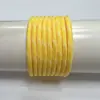 Corda Paracord de Poliéster Colorida de 3mm Ponto de Salto Série Miu Corda Redonda Trançada para Bolsas e Roupas Alças de Bolsa DIY