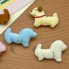 En Stock Nuevo Lindo Perro Salchicha de Peluche Accesorios para el Cabello DIY Ropa Zapatos Calcetines Accesorios de Decoración Broche de Peluche