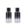 Estoque Disponível B028-50Ml Garrafa de Vidro Cilíndrica com Cor Degradê Frasco Spray Frasco de Perfume Frasco Recarregável Frasco Vazio Névoa Fina