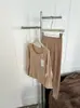 5907 # 10A Algodão de Fibra Natural Conjunto Térmico Feminino Sem Costura Alta Elasticidade Camada Base Outono Top e Calça