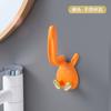 Estante para cepillos de dientes, taza de lavado sin perforaciones para estudiantes, para inodoro, para almacenamiento de cepillos de dientes, para montar en la pared