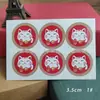 Pegatina de Gato de la Suerte Celebración del Festival de Año Nuevo Pegatina Decorativa Autoadhesiva Sello Decorativo para Hornear diy Una variedad de Gatos de la Suerte