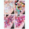 Arte de Uñas Japonés Resina Mágica Serie Mixta Perlas de Vid Mixtas Oso con Lazo Aurora Mixto 100
