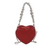 2025 Verano Nueva Moda Bolso Corazón con Letras en Relieve Elegante Mini Bolso Cruzado para Mujer Bolso de Hombro Casual