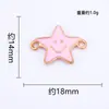 Nicho Transfronterizo DIY Estrella de Cinco Puntas Colgante Versátil de Alta Gama Accesorios Decorativos Se Pueden Mezclar y Vender al por Mayor, Directo del Fabricante