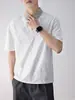 Ropa para Hombre Fengshe / Nuevo Estilo Verano 2026 Camiseta Versátil de Manga Corta Falsa de Dos Piezas para Hombre, Talla Grande, Corte Holgado, Marca de Moda Camiseta de Media Manga