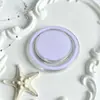 Suporte Magnético com Airbag para Macaron, Suporte Preguiçoso de Gelatina para Assistir Séries, Suporte Dobrável e Extensível para Celular de Mesa, Personalizável