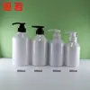 Botella dispensadora de clip para hombro inclinado de 300-600 ml, botella para gel de ducha, tónico, bomba de clip, botella exprimible para aceite esencial