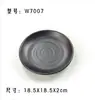 Plato de imitación de porcelana esmerilada plato para sushi plato redondo japonés plato para platos fríos de melamina plato para buffet plato para comida occidental