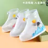 Nuevas y modernas cubrezapatos impermeables para niños y niñas, cubrezapatos antideslizantes de PVC para exteriores para la escuela y los viajes