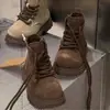 Botas Martin para Niñas 2026 Otoño/Invierno Nuevas Botas de Moda Estilo Coreano de Media Caña para Niñas, Botas de Cuero Cómodas con Suela Suave para Niños